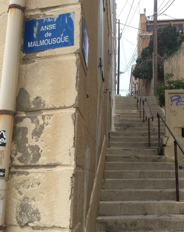 Marseille Malmousque Cabanon 45 M2 Sur L'Eau Lägenhet Exteriör bild