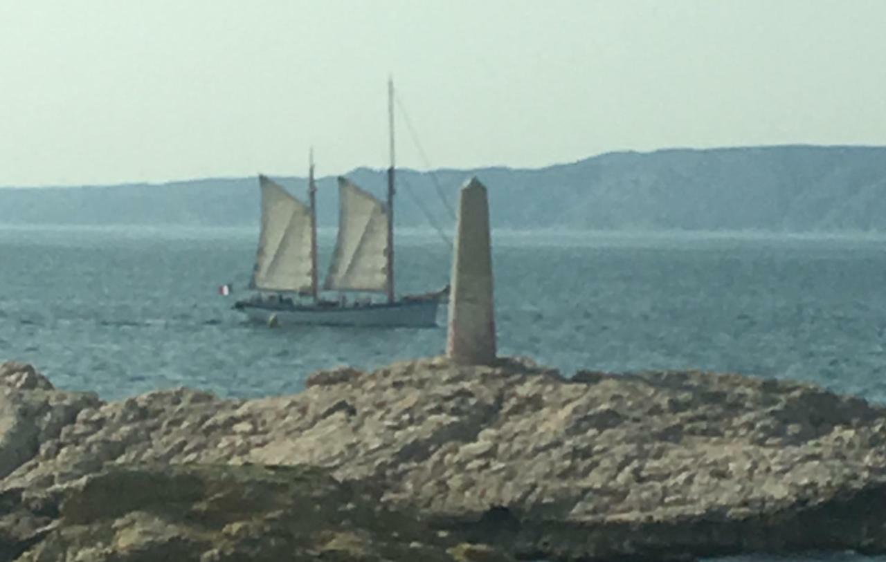 Marseille Malmousque Cabanon 45 M2 Sur L'Eau Lägenhet Exteriör bild