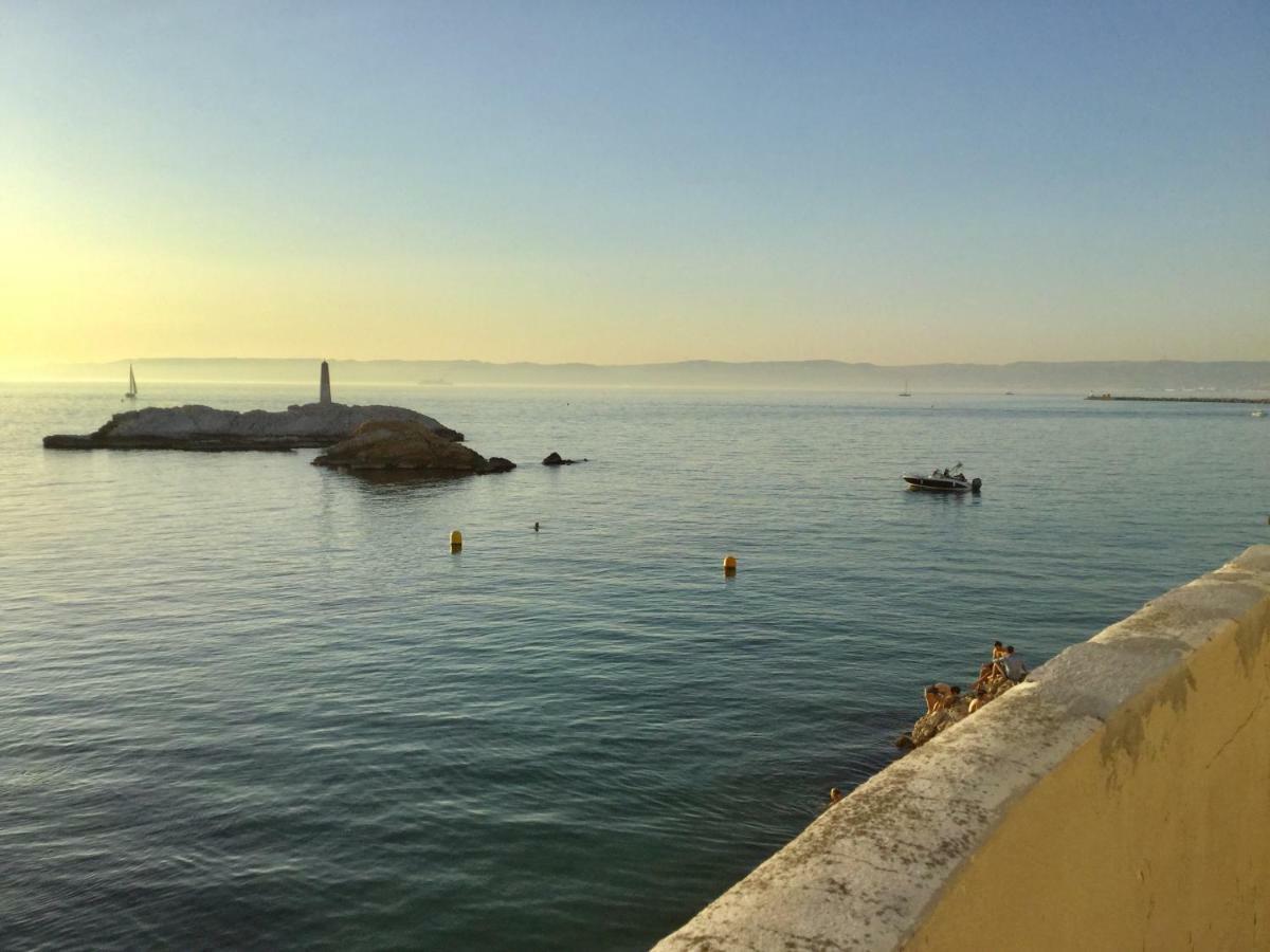 Marseille Malmousque Cabanon 45 M2 Sur L'Eau Lägenhet Exteriör bild